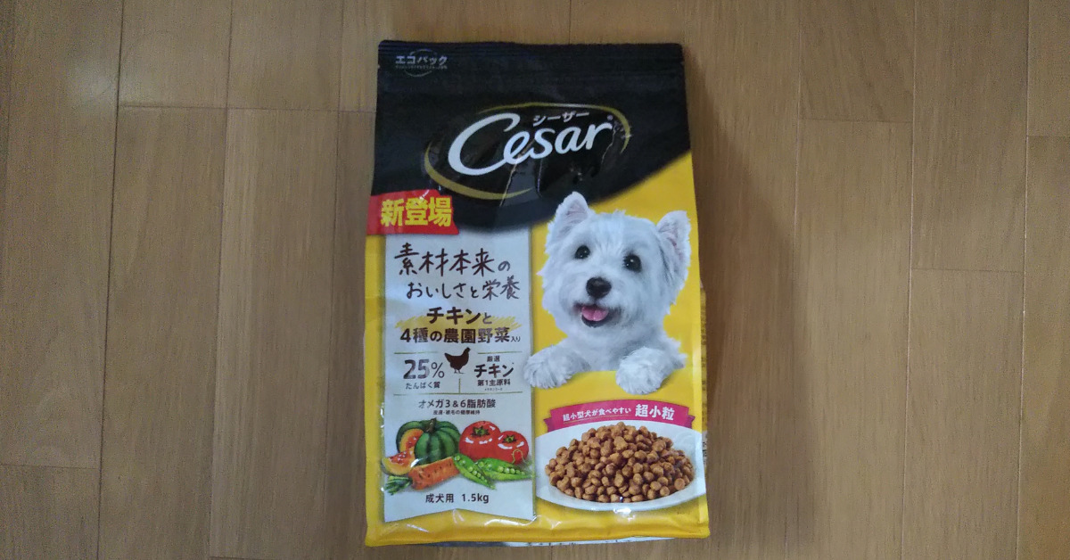 Cesar シーザー ドライタイプを試してみた いなか散歩