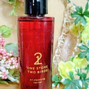 ONE STONE TWO BIRDS 角栓溶解クレンジングオイル